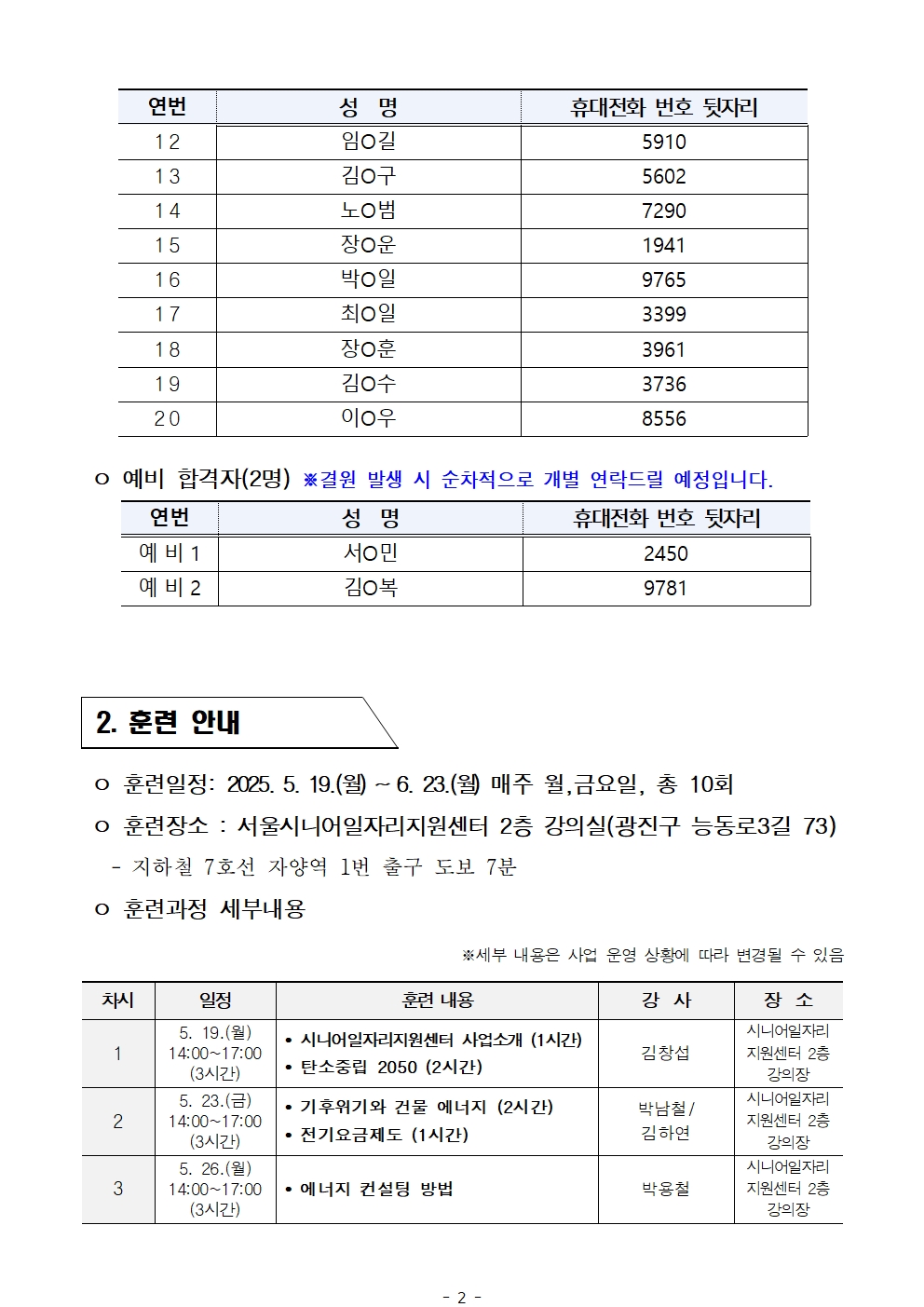 1.++2025년+서울+시니어+잡+챌린지+신노년적합형+직무훈련+'그린홈컨설턴트+양성과정'+최종합격자+결과+공고002.jpg